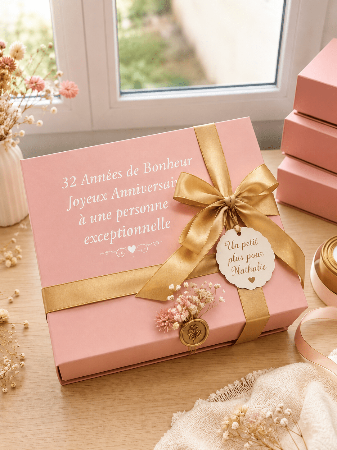 Box anniversaire personnalisée : comment créer un cadeau vraiment mémorable ? - Ecrin de Surprises