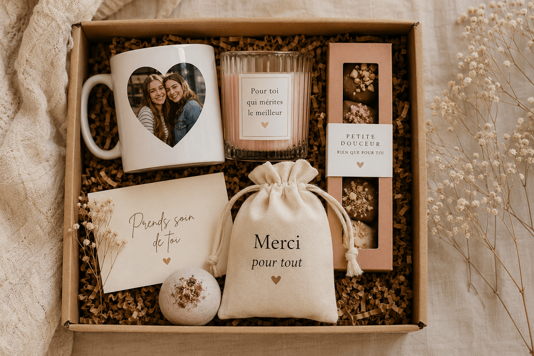 Cadeau de remerciement personnalisé : 10 idées pour dire merci avec émotion - Ecrin de Surprises