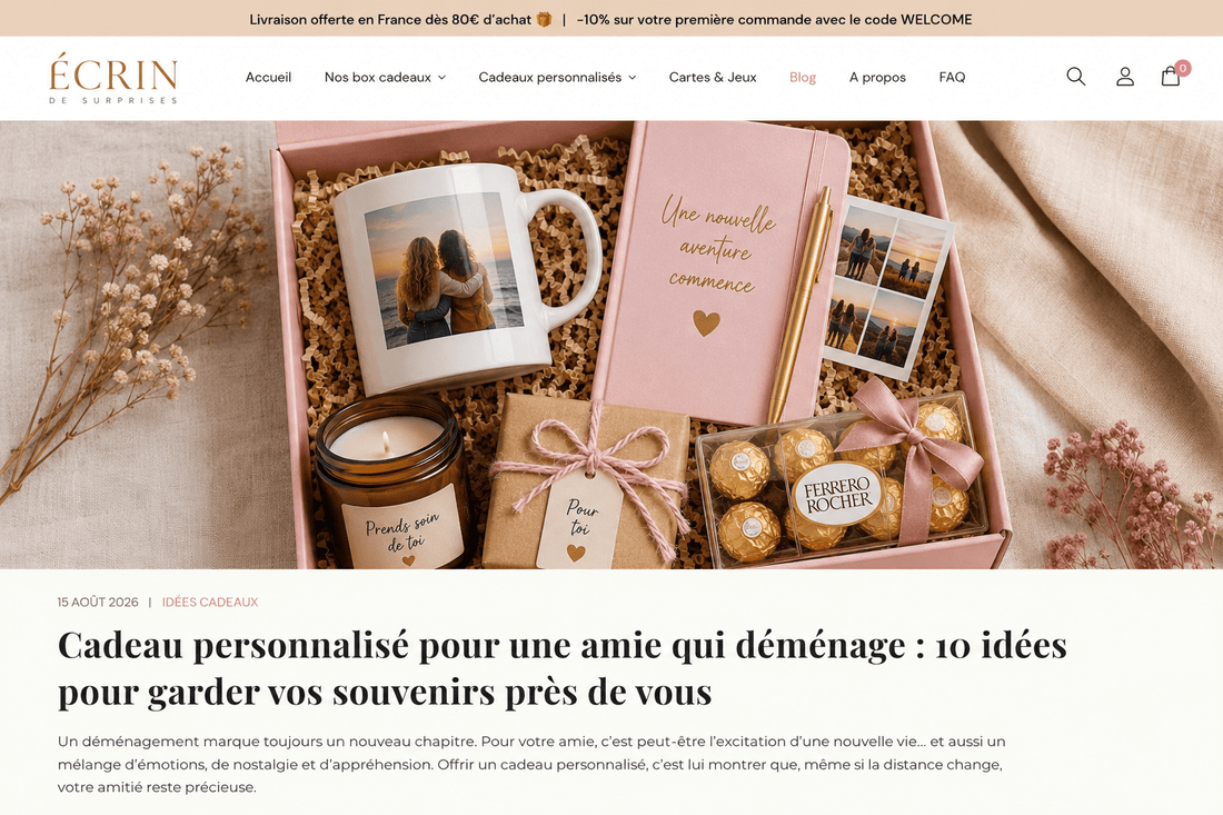Cadeau personnalisé pour une future maman : 10 idées pour l’entourer de douceur - Ecrin de Surprises