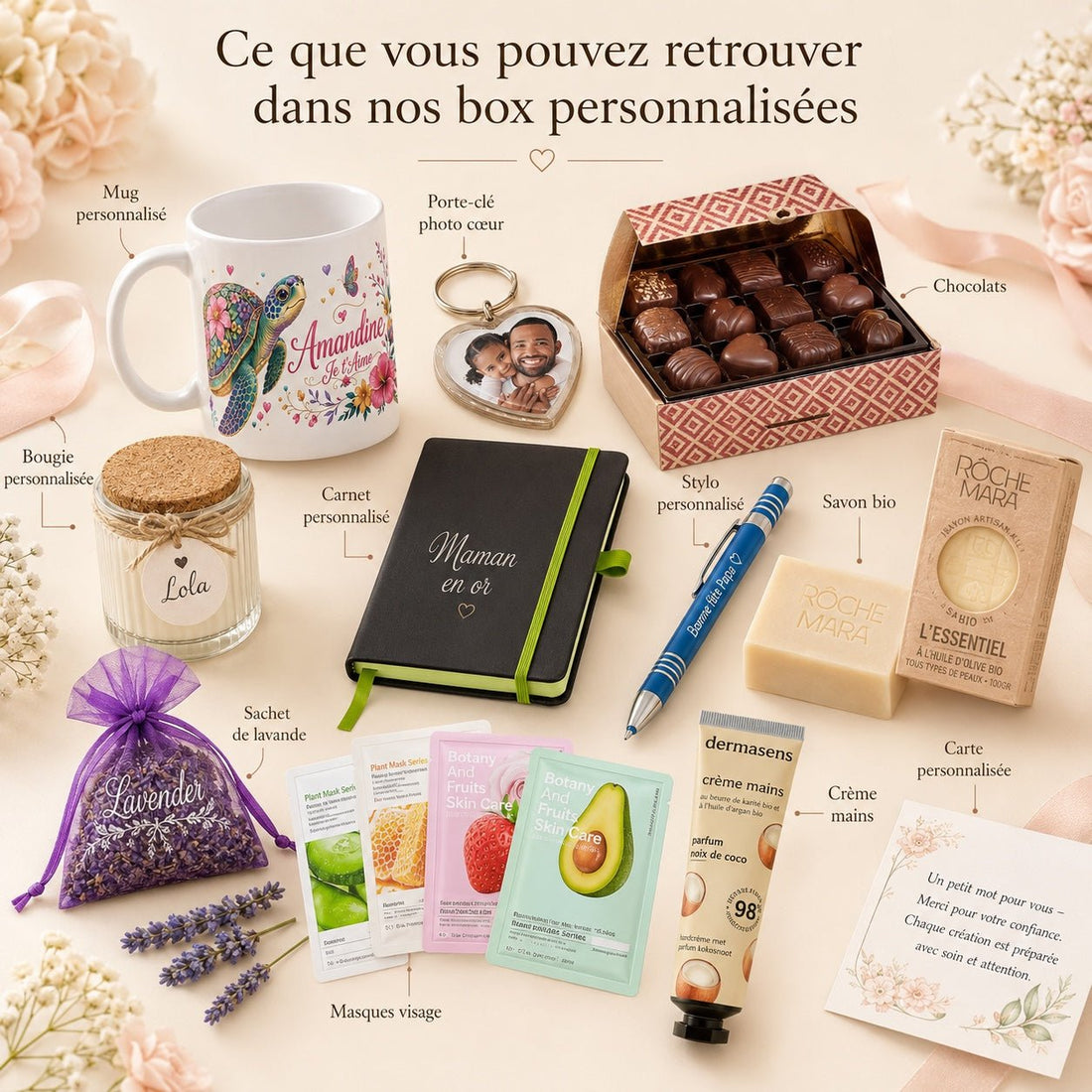Que mettre dans une box cadeau personnalisée ? Le guide complet pour créer un coffret irrésistible - Ecrin de Surprises