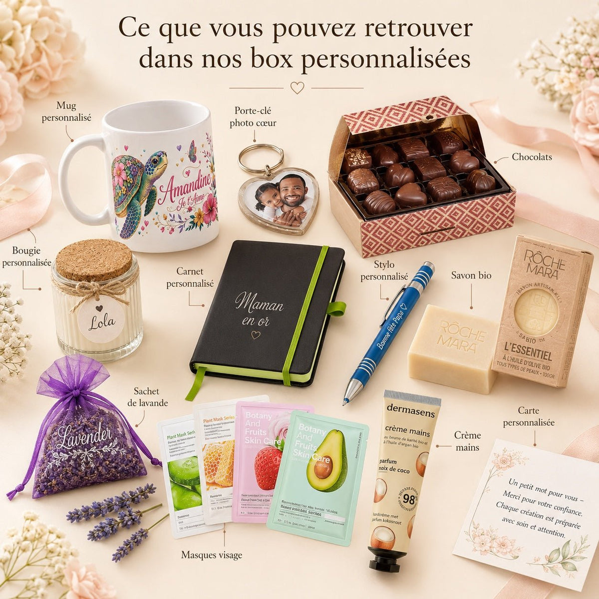 Que mettre dans une box cadeau personnalisée ? Le guide complet pour créer un coffret irrésistible - Ecrin de Surprises