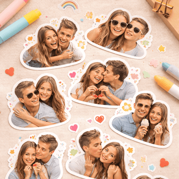 Stickers photo personnalisés