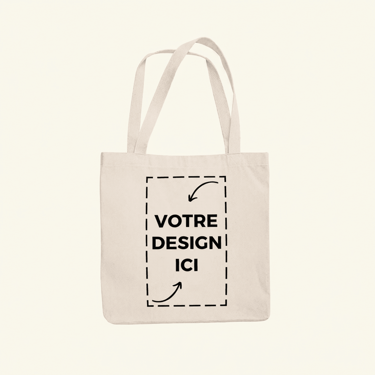 Tote bag personnalisé avec photo, prénom ou texte - Ecrin de Surprises