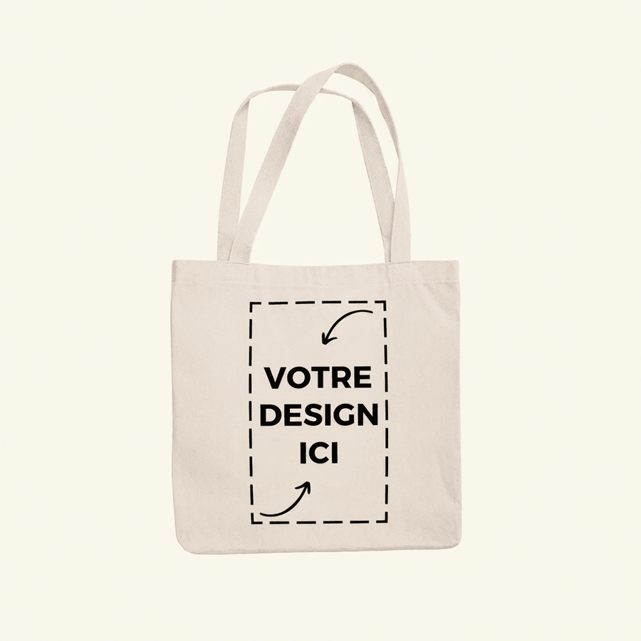 Tote bag personnalisé avec photo, prénom ou texte