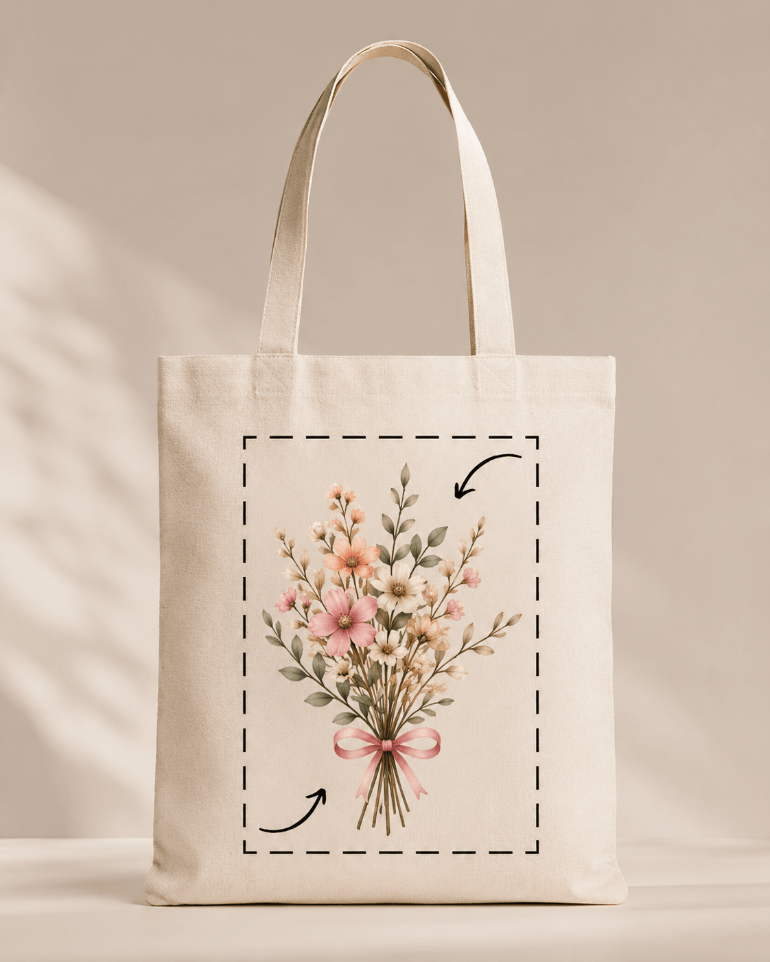 Tote bag personnalisé avec photo, prénom ou texte – Sac cabas personnalisable - Ecrin de Surprises